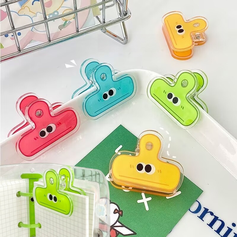 Binder Clip Assorted - Clips de fixation pour papier acrylique,