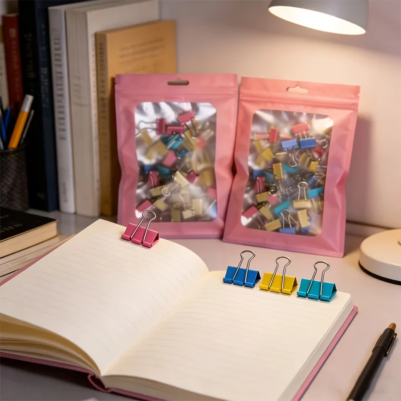 Lot de 50 pinces à longue queu - Binder Clip Assorted avis et prix
