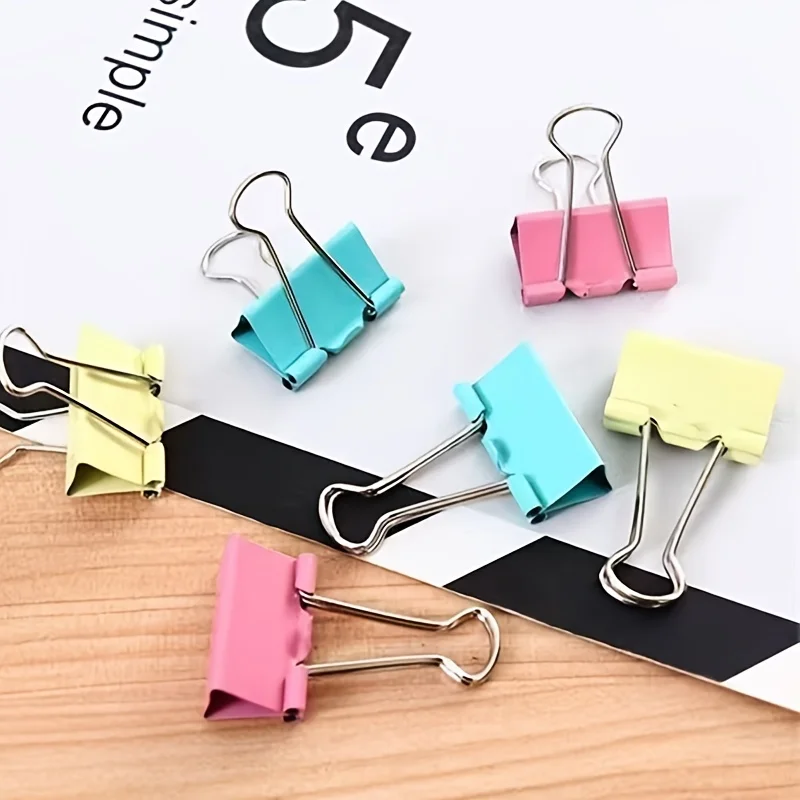 Lot de 50 pinces à longue queu - Binder Clip Assorted avis et prix