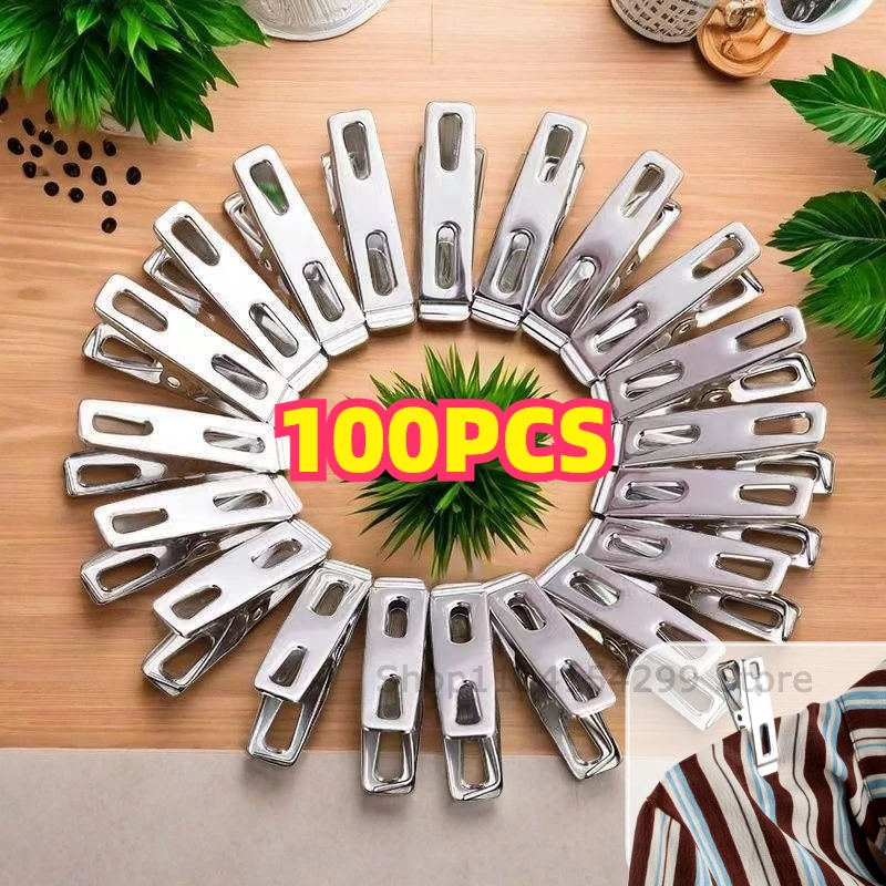 20 pinces à linge en acier ino - Binder Clip Assorted avis et prix